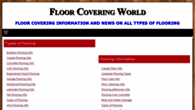 What Floorcoveringworld.com website looked like in 2018 (6 years ago)