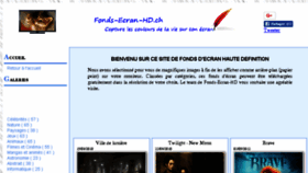 What Fonds-ecran-hd.ch website looked like in 2018 (6 years ago)