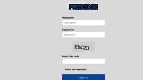 What Freshbase.me website looked like in 2018 (6 years ago)
