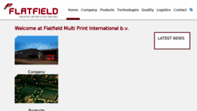 What Flatfield.com website looked like in 2018 (6 years ago)