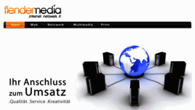 What Flendermedia.de website looked like in 2018 (6 years ago)