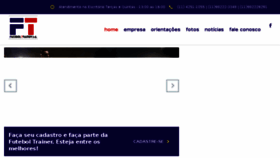 What Futeboltrainer.com.br website looked like in 2018 (6 years ago)