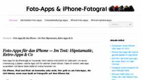 What Foto-apps.com website looked like in 2018 (6 years ago)