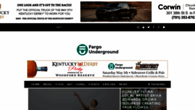 What Fargounderground.com website looked like in 2018 (6 years ago)