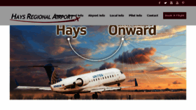 What Flyhays.com website looked like in 2018 (6 years ago)