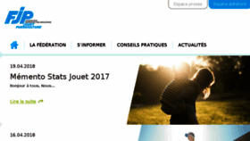 What Fjp.fr website looked like in 2018 (6 years ago)