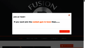 What Fusion3fitness.co.uk website looked like in 2018 (6 years ago)