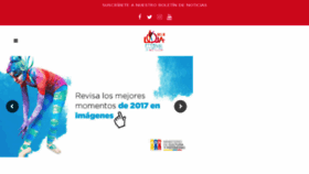 What Festivaldeloja.com website looked like in 2018 (6 years ago)