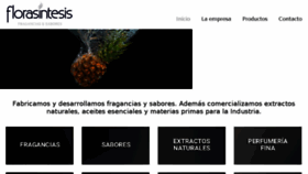 What Florasintesis.com.ec website looked like in 2018 (7 years ago)