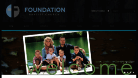 What Foundationbaptist.net website looked like in 2018 (6 years ago)