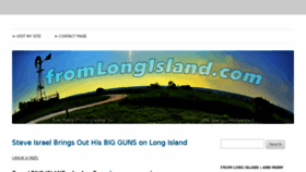 What Fromlongisland.com website looked like in 2018 (6 years ago)