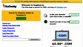 What Funplaza.in website looked like in 2018 (6 years ago)