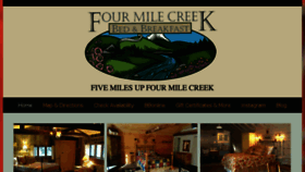 What Fourmilecreek.com website looked like in 2018 (6 years ago)
