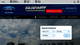 What Fairwayfordaugusta.com website looked like in 2018 (6 years ago)