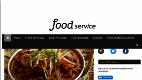 What Foodservicenews.com.au website looked like in 2018 (6 years ago)