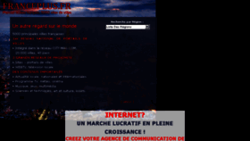 What Franceplus.fr website looked like in 2018 (6 years ago)