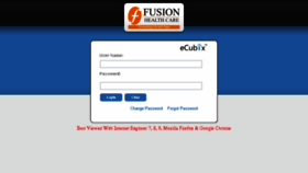 What Fusion.ecubix.com website looked like in 2018 (6 years ago)