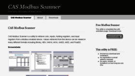 What Freemodbus.com website looked like in 2018 (6 years ago)