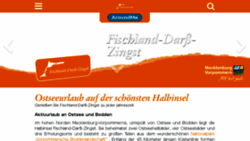 What Fischland-darss-zingst.de website looked like in 2018 (6 years ago)
