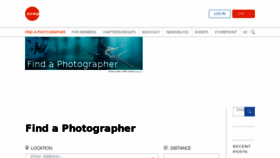 What Findaphotographer.org website looked like in 2018 (6 years ago)