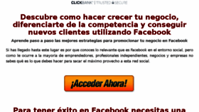 What Fbparalosnegocios.com website looked like in 2018 (6 years ago)