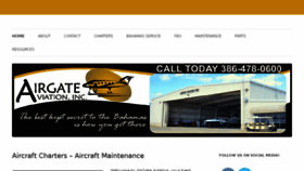 What Flyairgate.com website looked like in 2018 (6 years ago)