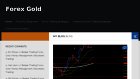 What Forexgold.co website looked like in 2018 (5 years ago)