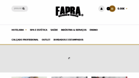 What Fapra.pt website looked like in 2018 (5 years ago)