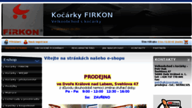 What Firkon-kocarky-hak.cz website looked like in 2018 (6 years ago)