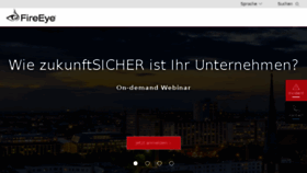 What Fireeye.de website looked like in 2018 (6 years ago)