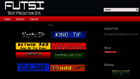 What Futsitip.com website looked like in 2018 (6 years ago)