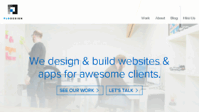 What Flodesign.co.uk website looked like in 2018 (6 years ago)