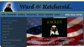 What Flaattorney.com website looked like in 2018 (6 years ago)