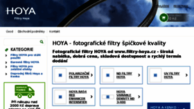 What Filtry-hoya.cz website looked like in 2018 (6 years ago)