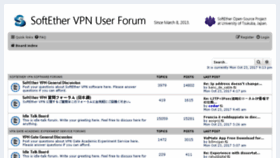 What Forum.vpngate.net website looked like in 2018 (6 years ago)