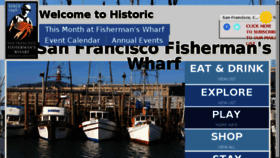 What Fishermanswharf.org website looked like in 2018 (6 years ago)