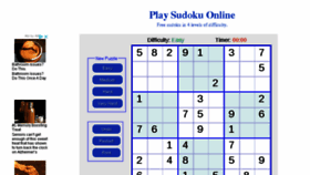 What Free-soduko.com website looked like in 2018 (5 years ago)