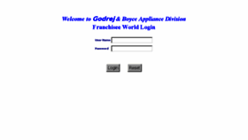 What Franchiseeworld.godrej.com website looked like in 2018 (5 years ago)