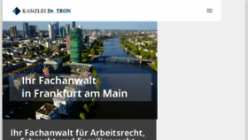 What Fachanwalt-frankfurt.com website looked like in 2018 (5 years ago)