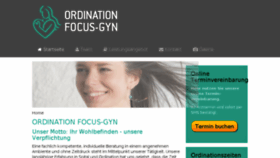 What Focus-gyn.at website looked like in 2018 (5 years ago)