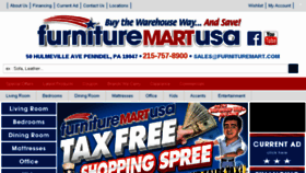 What Furnituremart.com website looked like in 2018 (6 years ago)