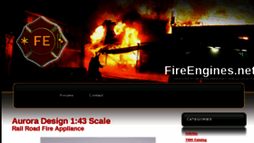 What Fireengines.net website looked like in 2018 (6 years ago)