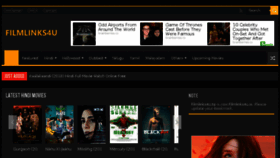 What Filmlinks4u.net website looked like in 2018 (5 years ago)