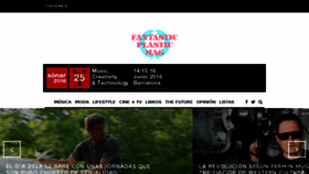 What Fantasticplasticmag.com website looked like in 2018 (5 years ago)
