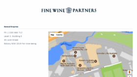 What Finewinepartners.com.au website looked like in 2018 (6 years ago)