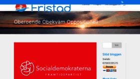 What Fristad.eu website looked like in 2018 (6 years ago)