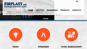 What Firplast.eu website looked like in 2018 (5 years ago)