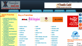 What Franchiseneed.com website looked like in 2018 (6 years ago)