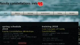 What Familyconstellationsireland.com website looked like in 2018 (6 years ago)