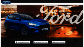 What Ford.ch website looked like in 2018 (5 years ago)